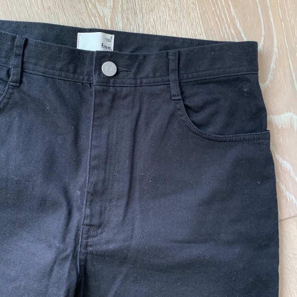 Wilfred Ashika Utility Wide-Leg Pant Cotton 26" Black Sz8 - Picture 4 of 12